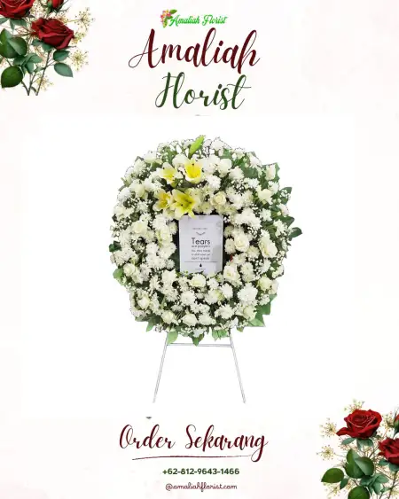 Krans Bunga Duka Citorek Barat